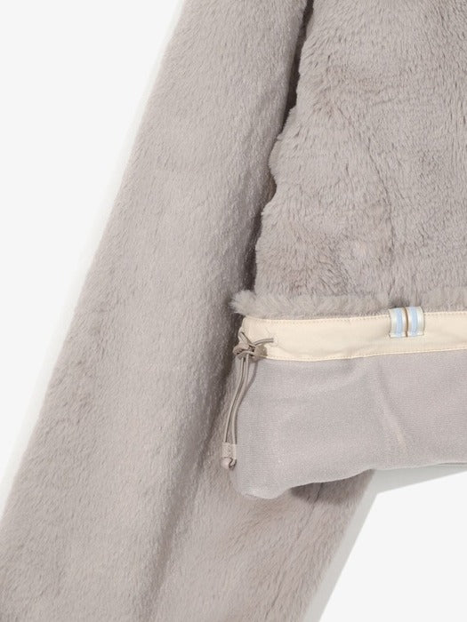 [fila] Women's Faux Fur Hooded Jacket_FS254PL02F001_260