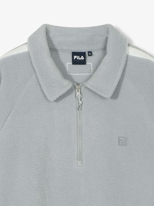 [fila] Fleece Half-Zip Sweatshirt_FS254PO01X001_021