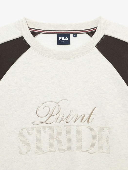 [fila] Fleece-Lined Graphic Crewneck_FS254PO01X002_290