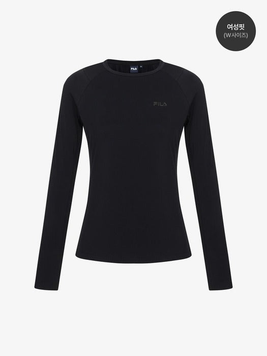 [fila] Performance Fleece-Lined Long-Sleeve Tee_FS254RL02U001_002