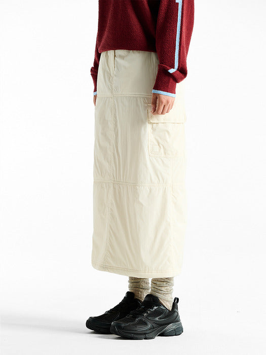 [fila] Women's Padded Long Skirt_FS254SK01F001_150