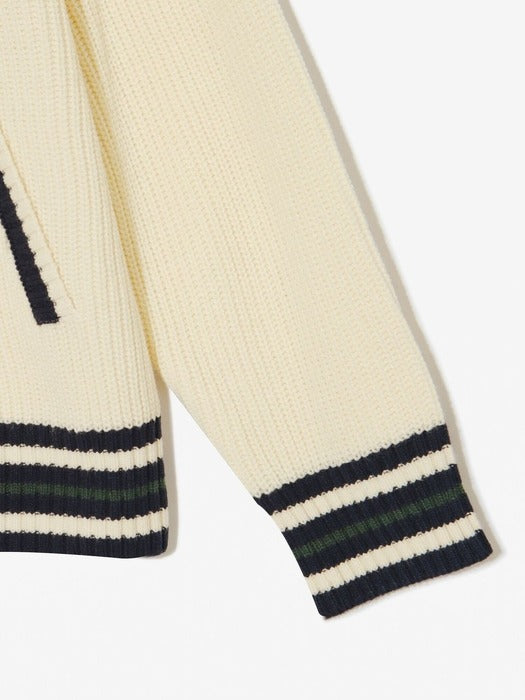 [fila] Unisex Color-Block Raglan Zip-Up Cardigan_FS254ST01X001_150