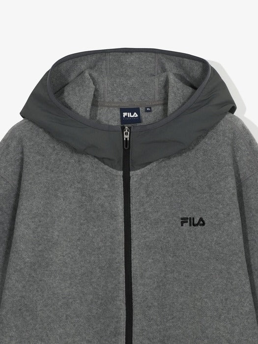 [fila] Microfleece Hooded Zip-Up_FS254FT02X001_071
