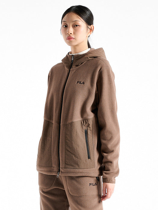 [fila] Microfleece Hooded Zip-Up_FS254FT02X001_217