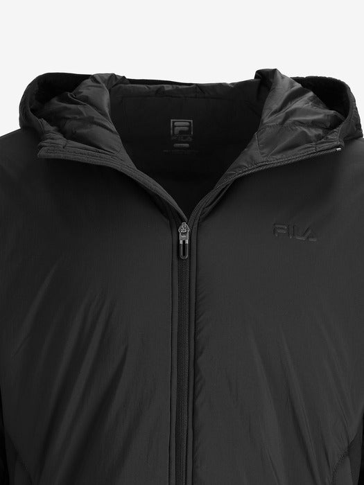 [fila] Woven Stretch Hooded Padded Jacket_FS254JK02X001_001