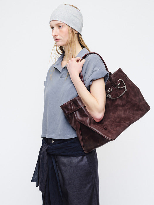 Margesherwood Grandma Used Bag XL wine pull-up
