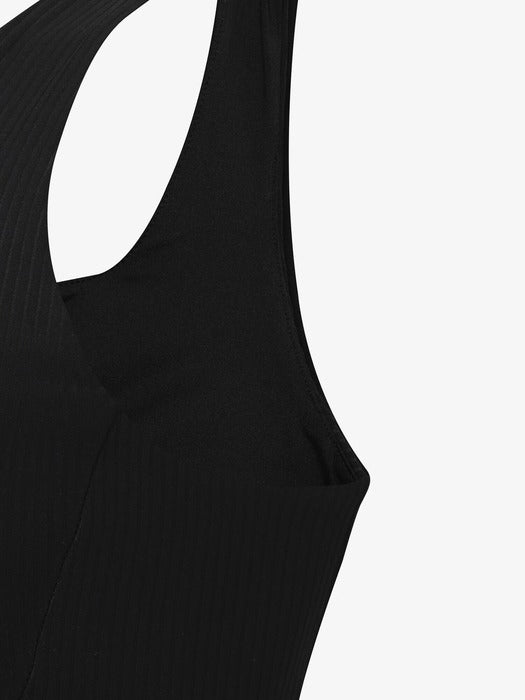 [fila] Detachable Strap Ribbed Bralette_FS253IT02F001_001