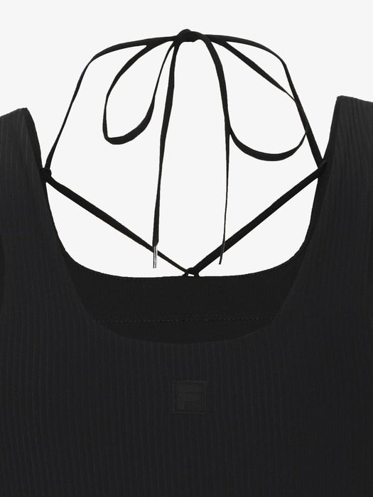[fila] Detachable Strap Ribbed Bralette_FS253IT02F001_001