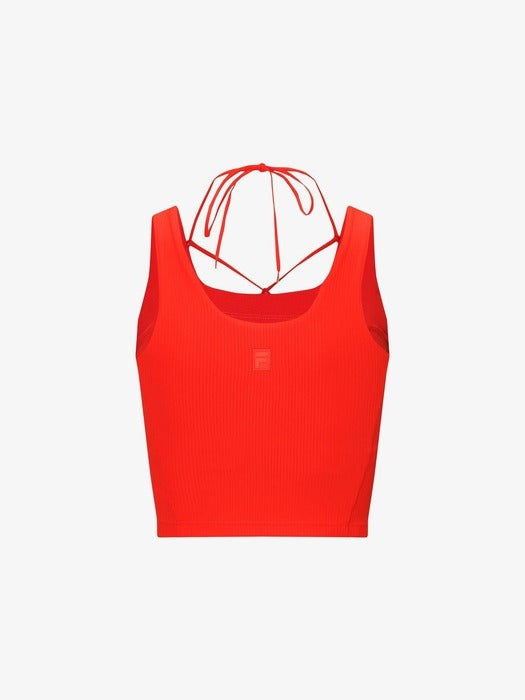 [fila] Ribbed Bra Top with Detachable Straps_FS253IT02F001_820