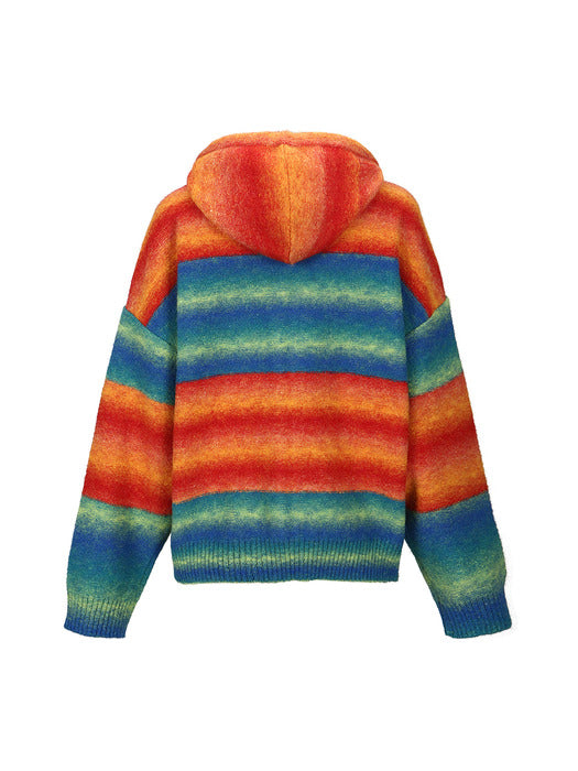 [andersson bell] UNISEX MULTI GRADIENT HOODIE atb1390u(MULTI)