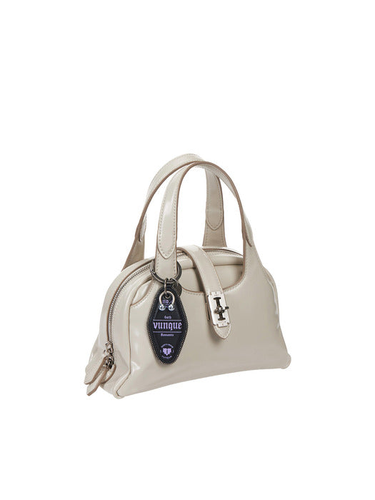 Gothic Romantic Leather Charm — Purple
