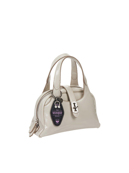 [vunque] Goth Romantic Leather Charm (Pink)