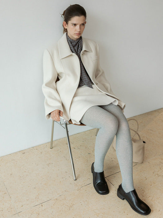 Loeuvre Wool Hourglass Jacket