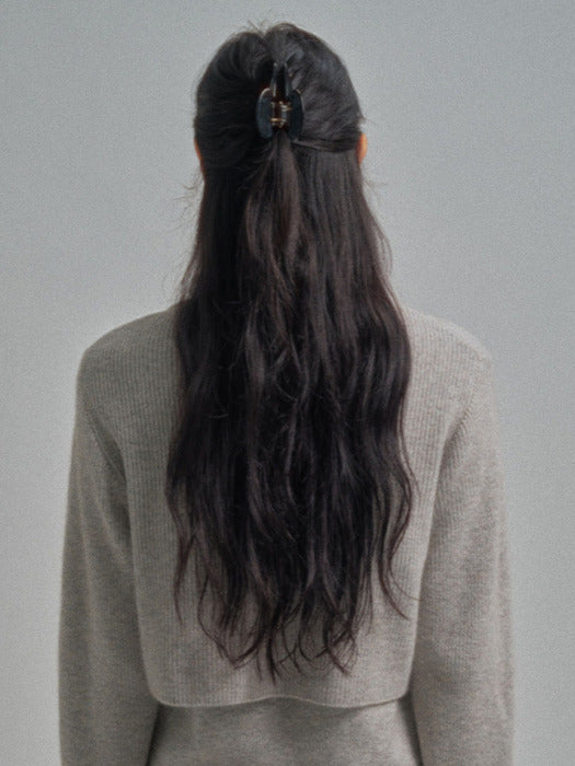 Mango Maniplease Tokyo Hair Claw Clip Black