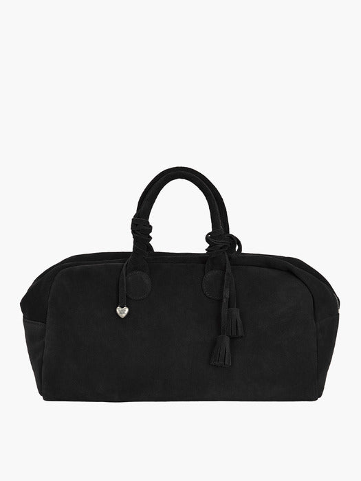 Margesherwood Soft Bowling Large black suede