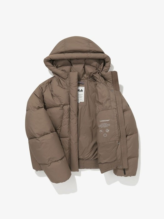 Fila Women's Flow Hoodie Down Cocoa 217