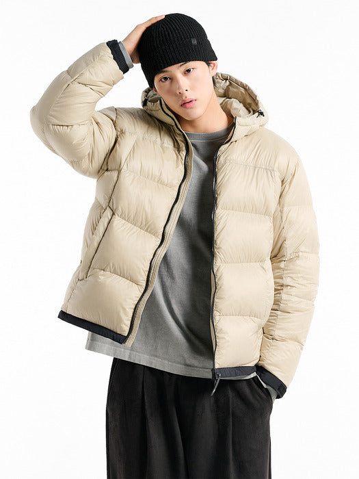 [fila] Ripstop Hooded Down Jacket_FS254DJ01X003_260