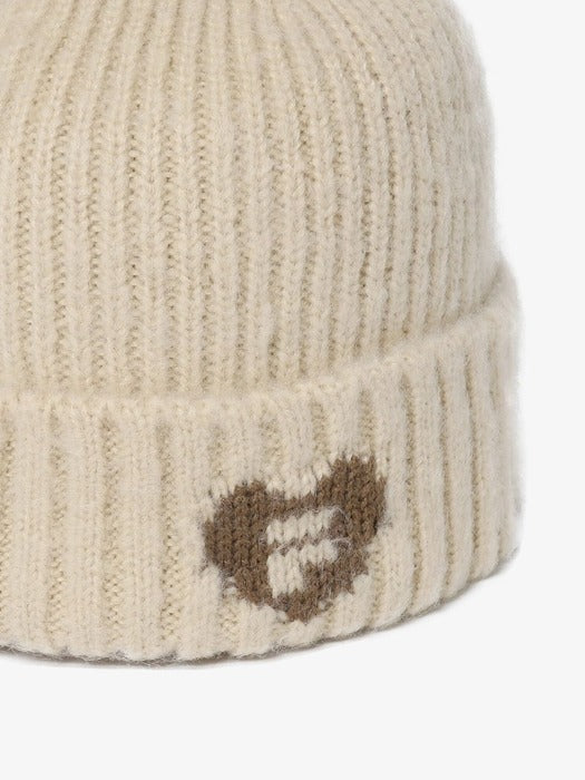 [fila] Fuzzy Heart Beanie_FS254KC01F002_260