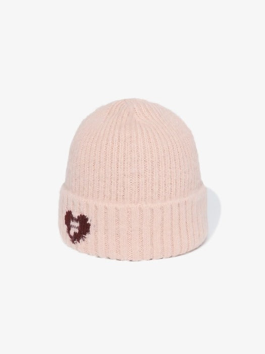 [fila] Fuzzy Heart Beanie_FS254KC01F002_650