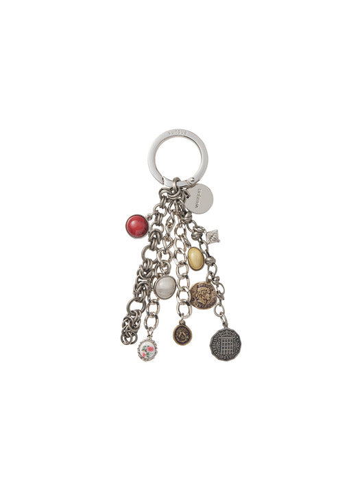 Wicked Metal Charm — Silver