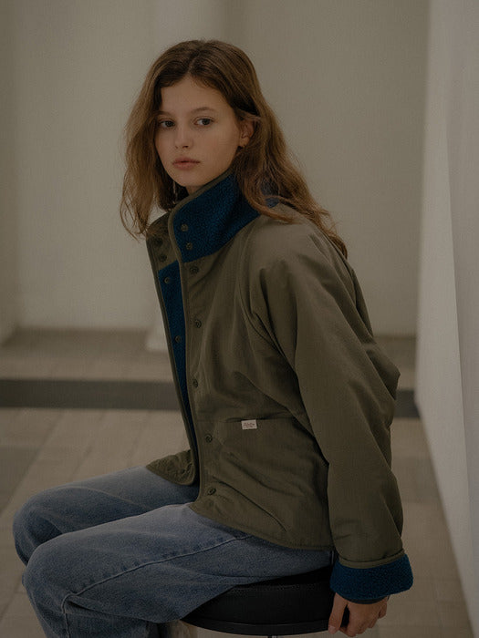 Tillidie Reversible nylon dumble jumper