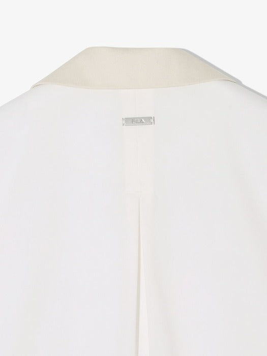 [fila] Women's Flat-Collar Padded Jacket_FS254JK01F002_175