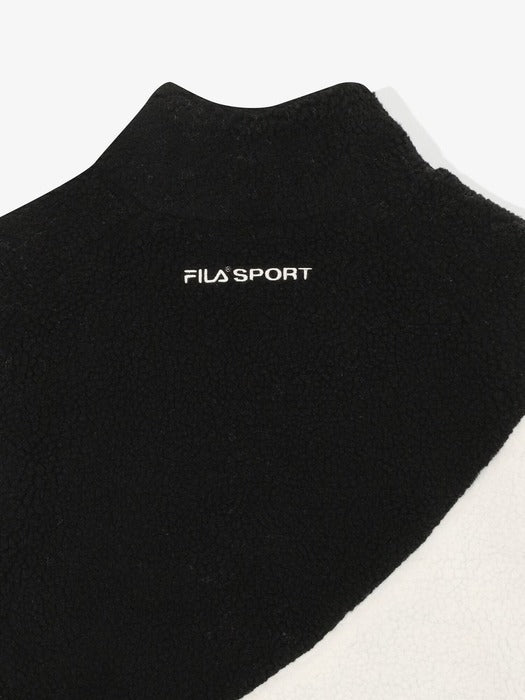 [fila] Colorblock Fleece Jacket_FS254PL01X001_001