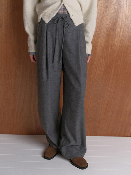 [raive] Wool String Pants VW5WL531_2color