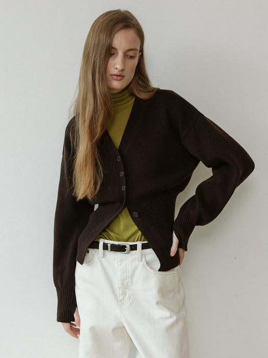 Loeuvre Hourglass Knitted Cardigan