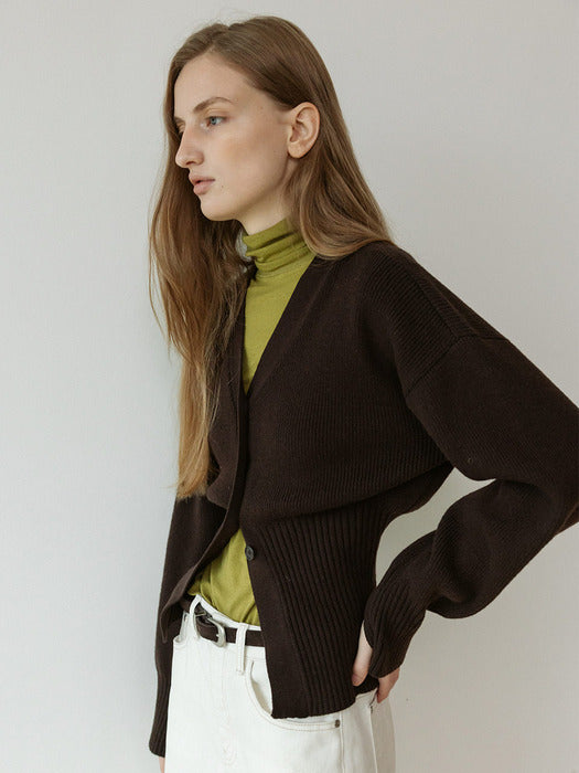 Loeuvre Hourglass Knitted Cardigan