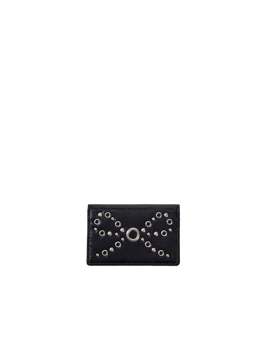 [vunque] Toque Balaca Goth Card Wallet — Black