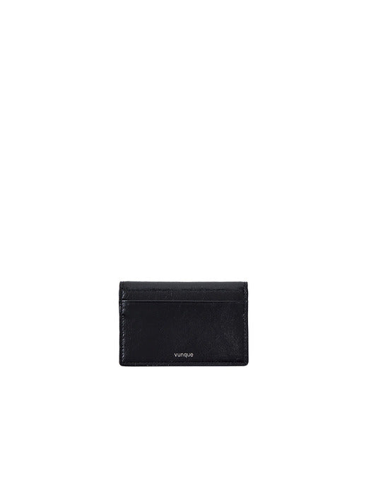 [vunque] Toque Balaca Goth Card Wallet — Black