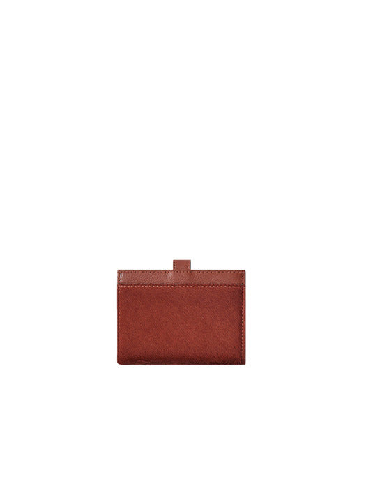 Magpie Goth Stud Cardholder — Brown