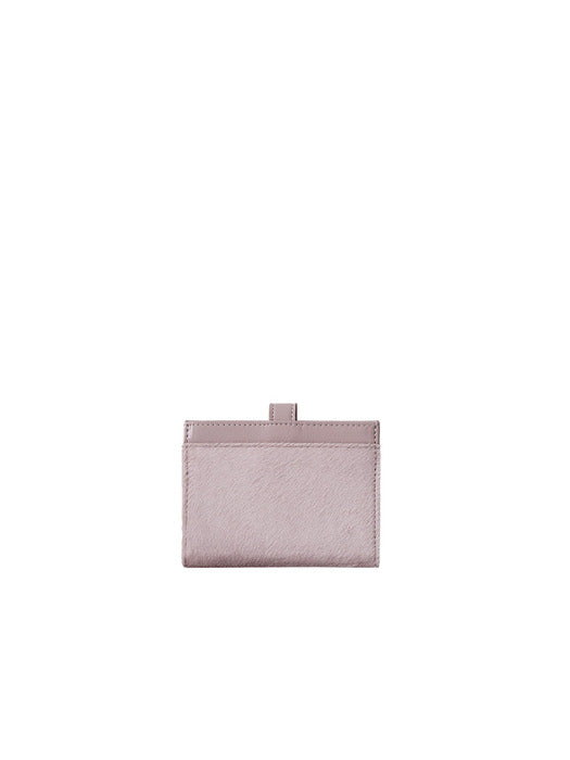Magpie Goth Stud Card Wallet — Pink