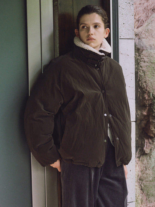 loeuvre Boucle Collar Oversized Down Blouson SD5WM406-94