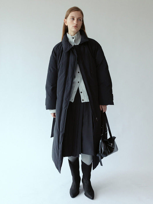 [loeuvre] Belted Long Goose Down Coat SD5WH405-9E