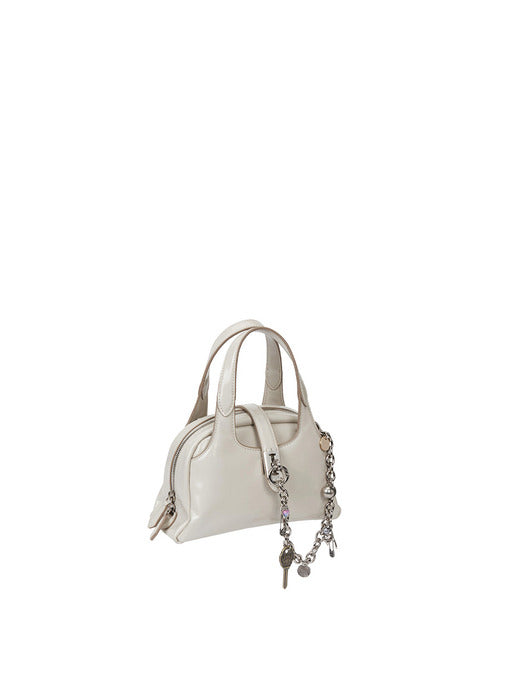 [vunque] Drooping Short Chain Silver