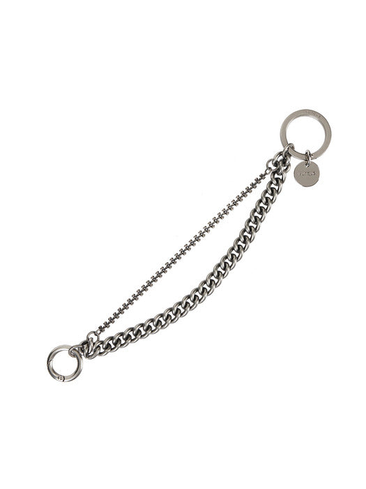 [vunque] Goth Double Metal Chain (Matte Black)
