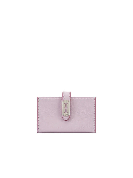 [vunque] Magpie Soft Accordion Card Wallet — Powder Pink