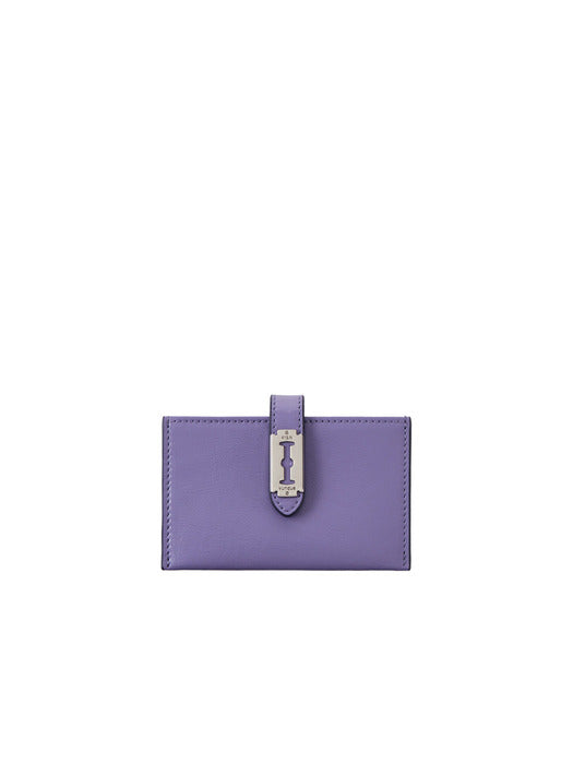 Vunque Magpie Soft Accordion Card Wallet Fuzzy Purple