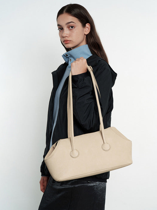 [MARGESHERWOOD] BOAT SHOPPER LARGE_nude nubuck