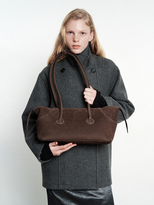 [MARGESHERWOOD] BOAT SHOPPER LARGE_hush nubuck