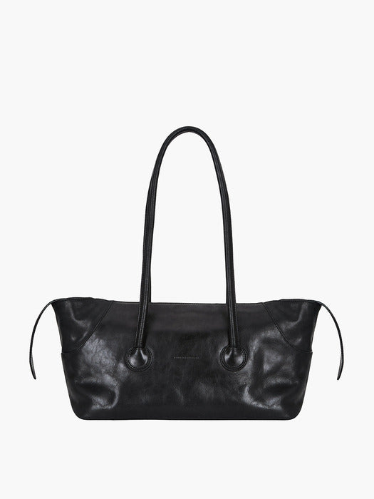 [MARGESHERWOOD] BOAT SHOPPER LARGE_black pull-up