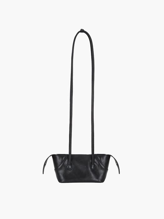 [MARGESHERWOOD] BOAT SHOPPER SMALL_black pull-up