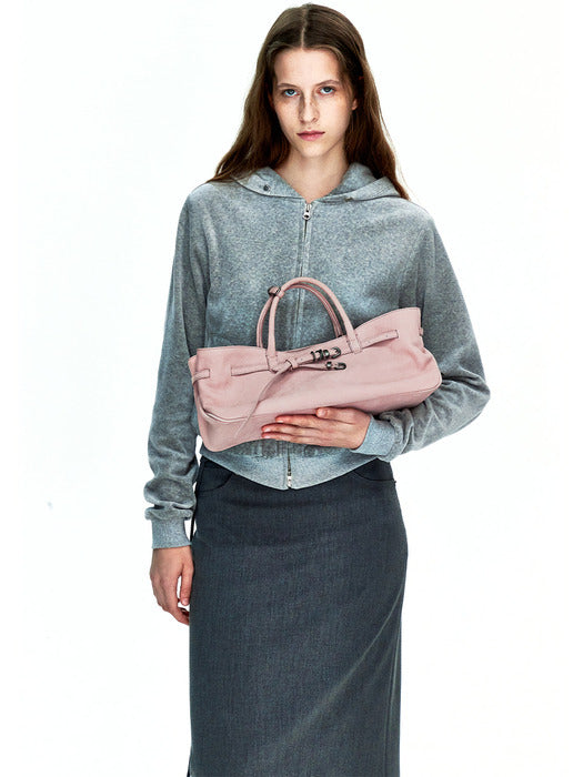 [MARGESHERWOOD] GRANDMA USED BAG_baby pink nubuck
