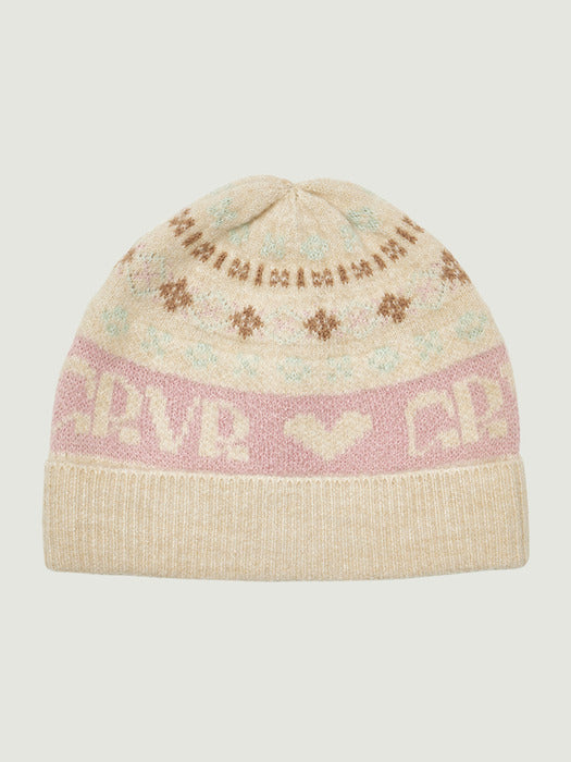 Grove 25Wt Grvr Amour Beanie (Beige)