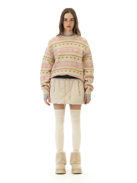 Grove 25Wt Grvr Amour Knit (Beige)