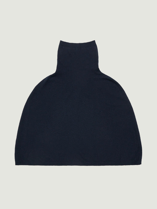Grove 25Wt Evelyn Knit Cape (Navy)