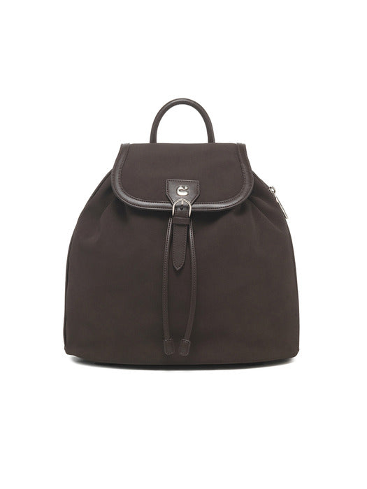 Carlyn Lave Suede Backpack