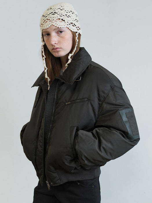 [raive] Two-way Pocket Crop Jumper VP5WM443_2color